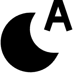 Night Bedtime Mode Auto Icon from Sharp Solid Set