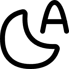 Night Bedtime Mode Auto Icon from Flex Line Set