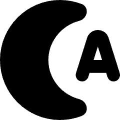 Night Bedtime Mode Auto Icon from Core Solid Set