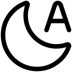 Night Bedtime Mode Auto Icon from Plump Line Set