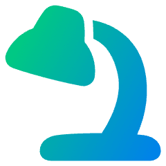 Table Lamp 1 Icon from Plump Gradient Set