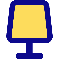 Table Lamp 2 Icon from Core Pop Set