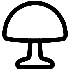 Table Lamp 3 Icon from Plump Line Set