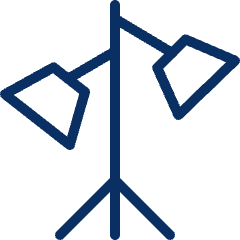 Lamp 8 Icon from Cyber Line Set