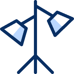 Lamp 8 Icon from Cyber Duotone Set