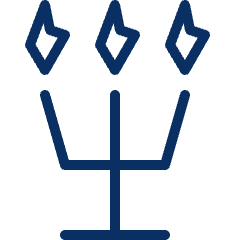 Lamp Candle Icon from Cyber Line Set