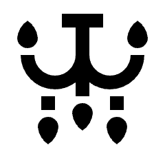 Light Chandelier Icon from Nova Solid Set
