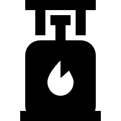Light Gas Tank Icon from Nova Solid Set