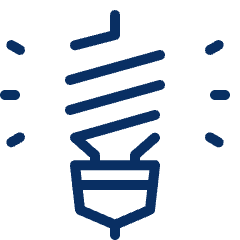 Lightbulb 1 Icon from Cyber Line Set