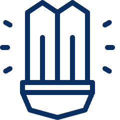 Lightbulb 2 Icon from Cyber Line Set