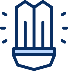 Lightbulb 2 Icon from Cyber Duotone Set