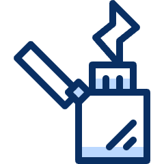 Lighter Icon from Cyber Duotone Set