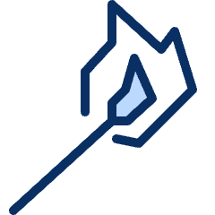 Match Stick 1 Icon from Cyber Duotone Set