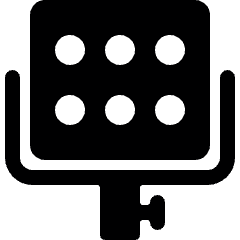 Photography Equipment Light Icon from Ultimate Bold Set