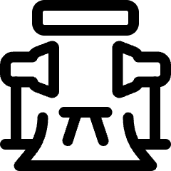 Photography Equipment Lights Background Icon from Ultimate Regular Set