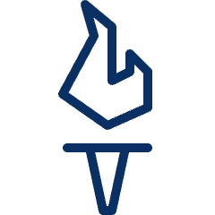Torch Icon from Cyber Line Set
