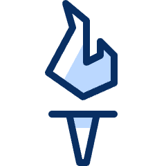 Torch Icon from Cyber Duotone Set