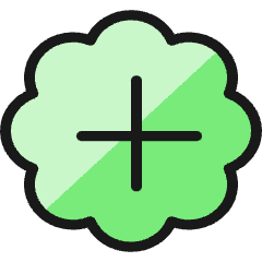 Like Plus Bubble Icon from Ultimate Colors Set