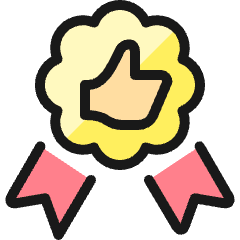 Like Ribbon 1 Icon from Ultimate Colors Set