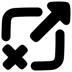Block Link Icon from Plump Solid Set