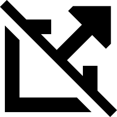 Block Link Icon from Sharp Solid Set