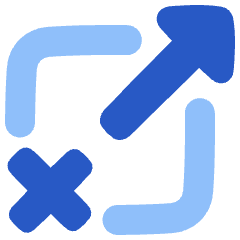 Block Link Icon from Plump Flat Set