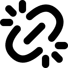 Broken Link 1 Icon from Flex Solid Set