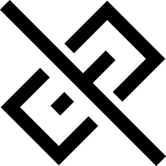 Broken Link 2 Icon from Sharp Line Set