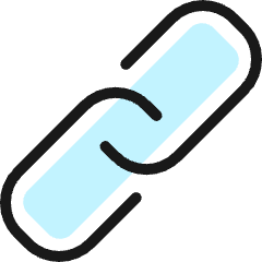 Hyperlink 3 Icon from Ultimate Colors Set
