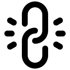 Link Broken 2 Icon from Ultimate Bold Set