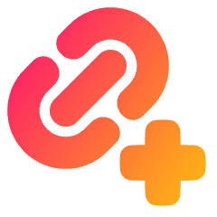 Link Chain Add Plus Icon from Plump Gradient Set