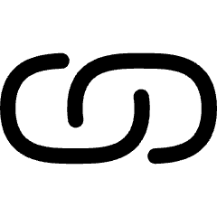 Link Chain Horizontal Icon from Flex Line Set