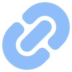 Link Chain Icon from Plump Flat Set