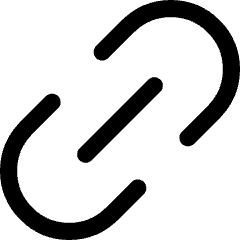 Link Chain Icon from Core Line Set