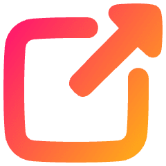 Link Share 2 Icon from Plump Gradient Set