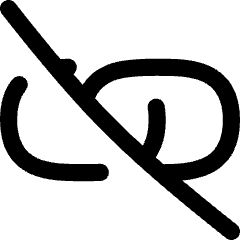 Unlink Chain Horizontal Icon from Flex Line Set