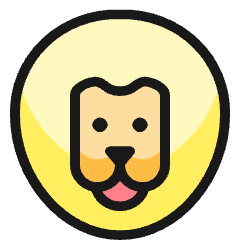 Lion 1 Icon from Ultimate Colors Set