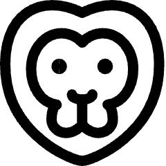 Lion Icon from Ultimate Regular Set