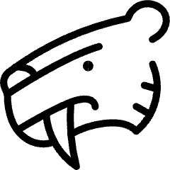 Tiger Head Icon from Ultimate Light Set