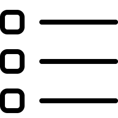 List Bullets 1 Icon from Ultimate Light Set