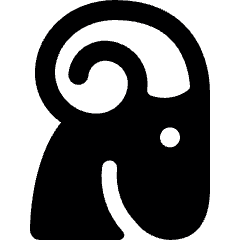 Livestock Ram 1 Icon from Ultimate Bold Set