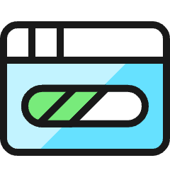 Loading Bar 1 Icon from Ultimate Colors Set