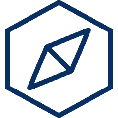 Compass 3 Icon from Cyber Line Set