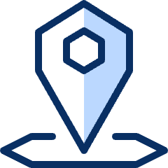 Location Pin 1 Icon from Cyber Duotone Set