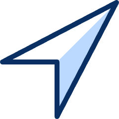 Map Direction Icon from Cyber Duotone Set