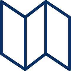 Map Icon from Cyber Line Set