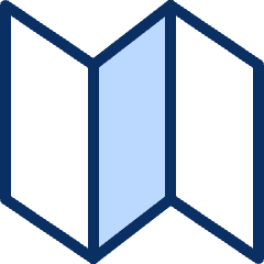 Map Icon from Cyber Duotone Set