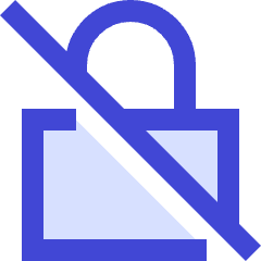 Disabled Padlock Icon from Sharp Duo Set
