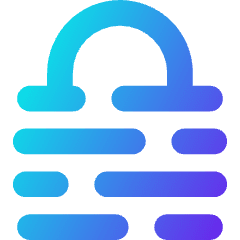 Encrypted Lock Icon from Core Gradient Set