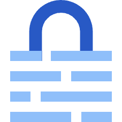 Encrypted Lock Icon from Sharp Flat Set